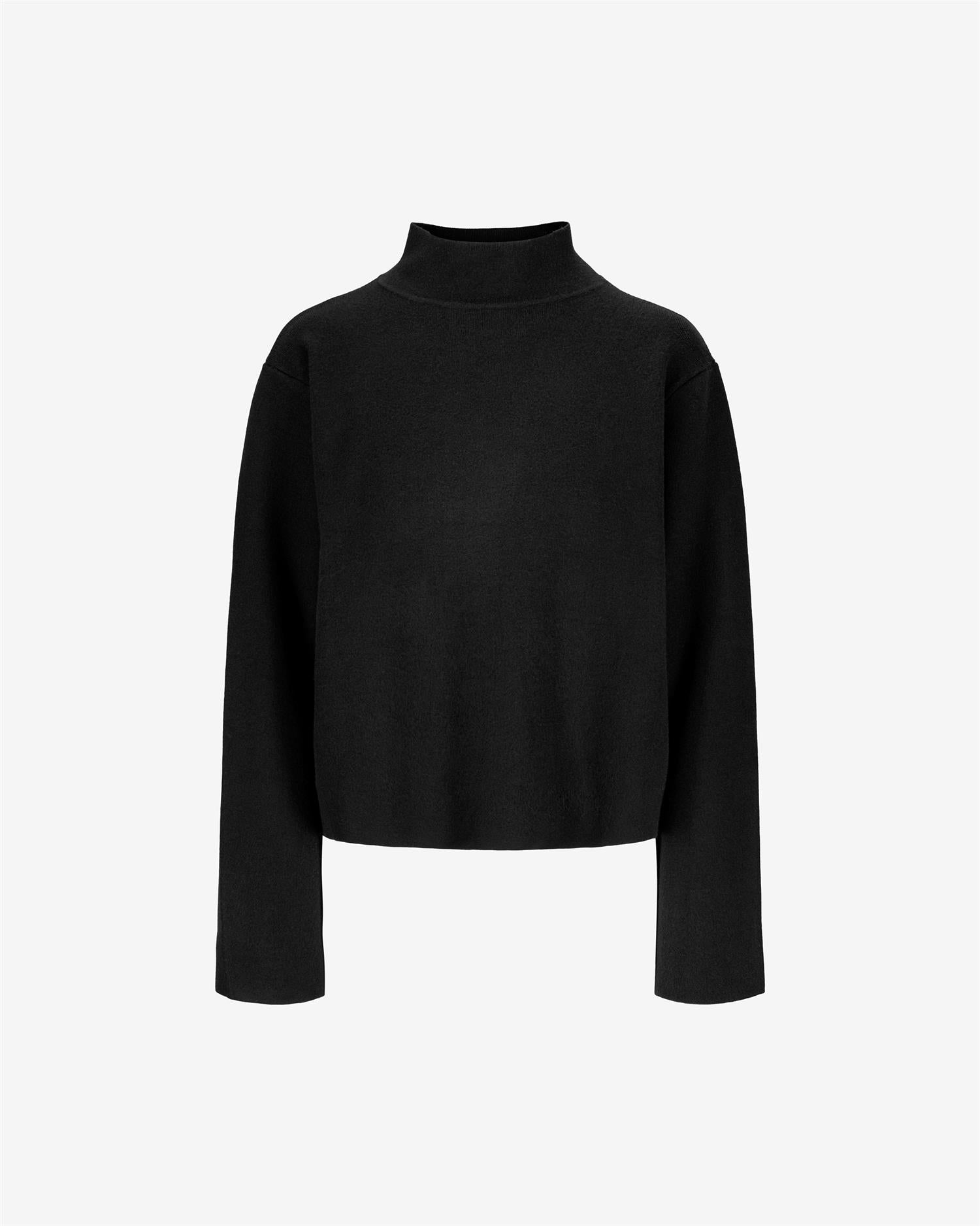 Serge Sweater Black Gensere